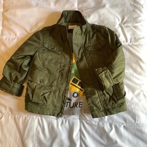 3T Green Bomber Jacket